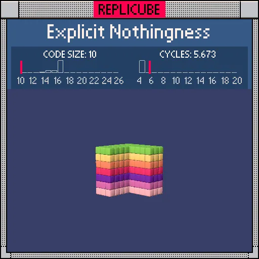 Explicit Nothingness